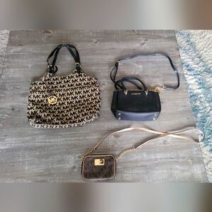 Michael Kors Flawed Lot Of 3 Purses *Final Price *
